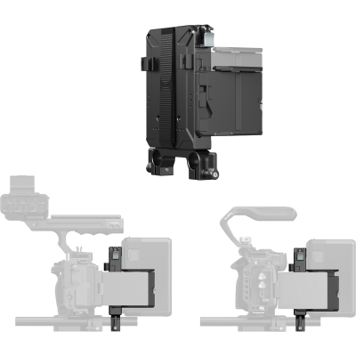 Avatar-Shop|SmallRig 5226 V-Mount Battery Mount Plate Kit for 15mm LWS Rods|SmallRig