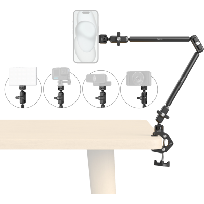 Avatar-Shop|SmallRig 5626 Desktop Magic Arm with Crab-Shaped Clamp Kit (MagSafe-Compatible Edition)|SmallRig