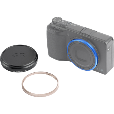Avatar Shop|NiSi Ring+Cap Kit pentru Ricoh GR IV, Set Inele Schimbabile, Capac Obiectiv, Compatibil Filtre, Aliaj Aluminiu|NISI