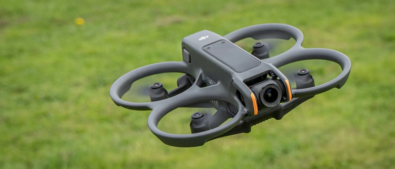 drona fpv dji avata 2 de baza video 4k hdr protectie elici incorporata