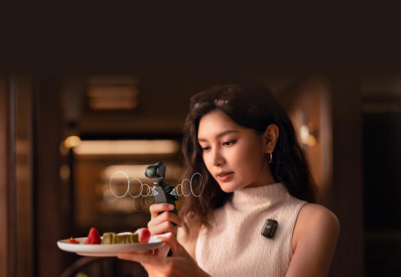 senzor de elita 1 inch cmos si performanta optica in lumina slaba dji osmo pocket 3