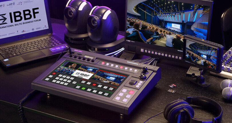 mixer video touchscreen datavideo showcast 100