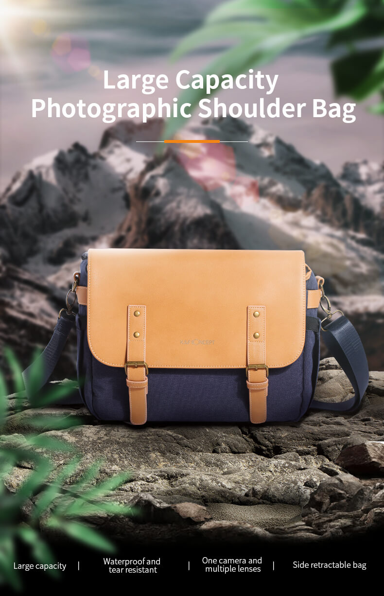 geanta foto de umar k&f concept beta 10l urban wander 04 blue laptop 13 inch