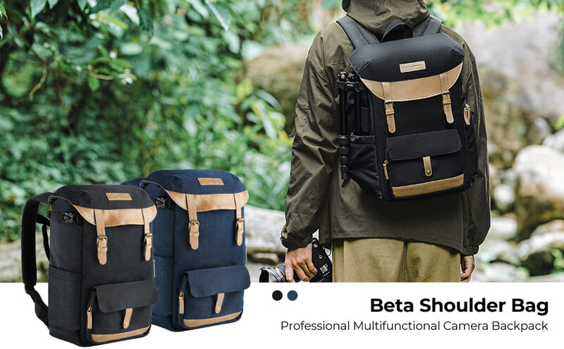 rucsac foto k&f concept beta zip 17l urban wander 02 negru protectie dslr
