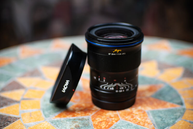 obiectiv laowa argus 33mm f0.95 cf apo sony e format aps-c 590g