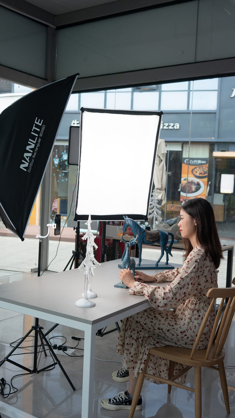 kit complet transport softbox nanlite 60x90cm bowens geanta inclusa