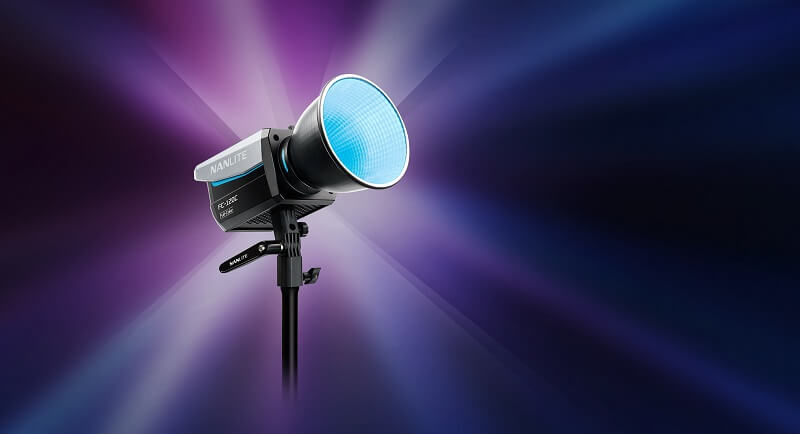 lampa led rgbw nanlite fc-120c 120w full color profesionala