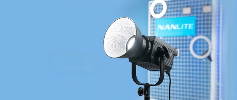 kit 2 lumini led bi-color nanlite fs-200b cu stative studio