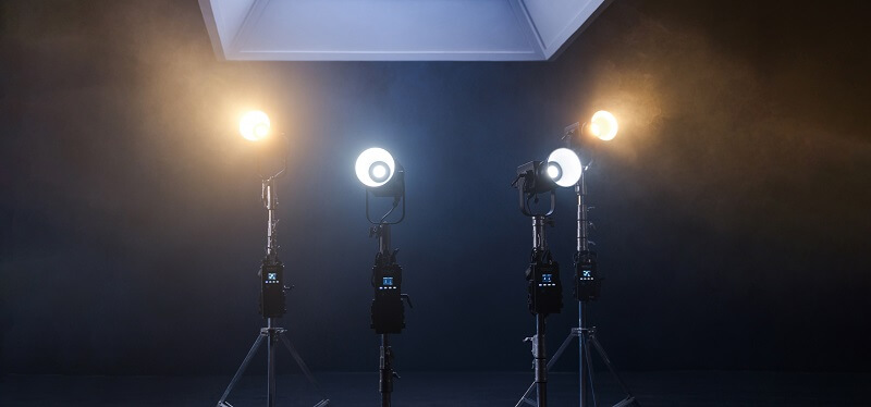 lampa led daylight nanlite forza 200 5600k profesionala