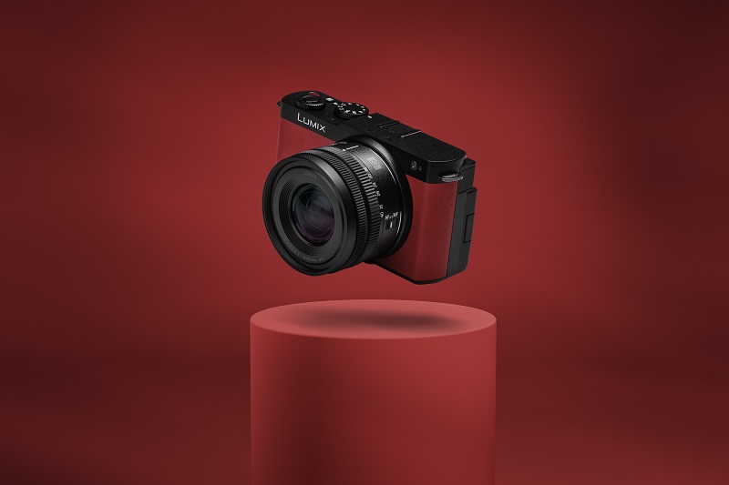 aparat foto mirrorless panasonic lumix s9 body crimson red full frame