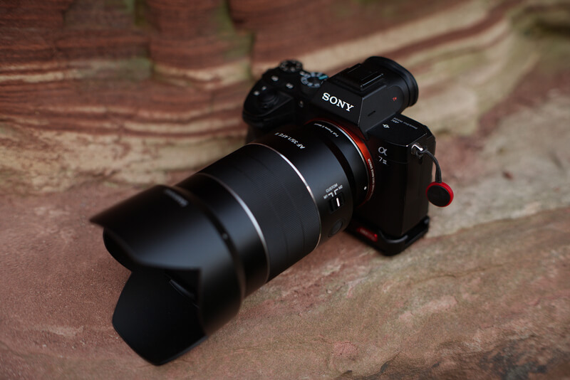 obiectiv foto mirrorless samyang af 35mm f1.4 fe ii montura sony e full frame constructie tehnica