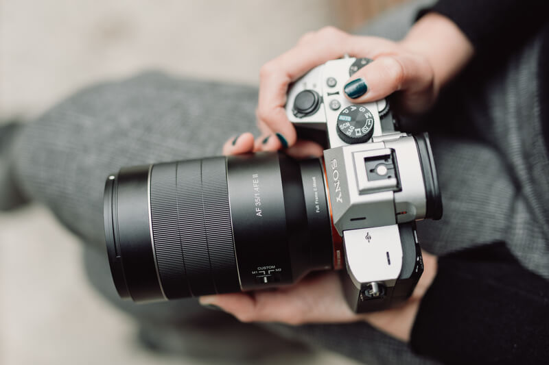 samyang af 35mm f1.4 fe ii sistem autofocus motor liniar stm