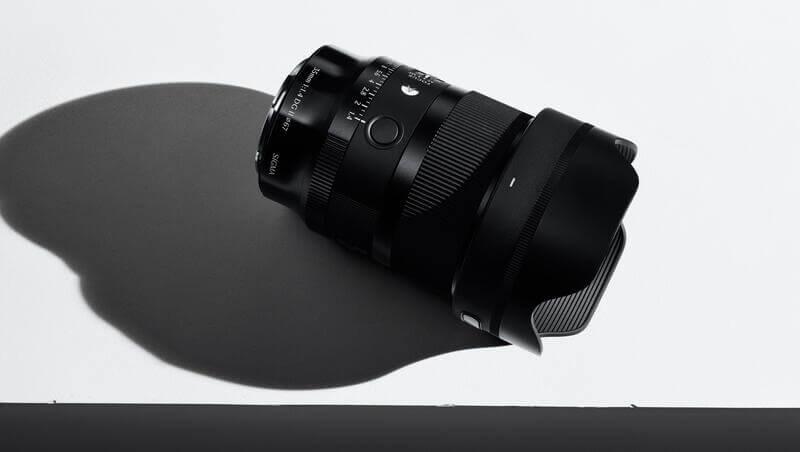 schema optica cu 15 elemente si strat antireflexie aac obiectiv sigma 35mm l-mount