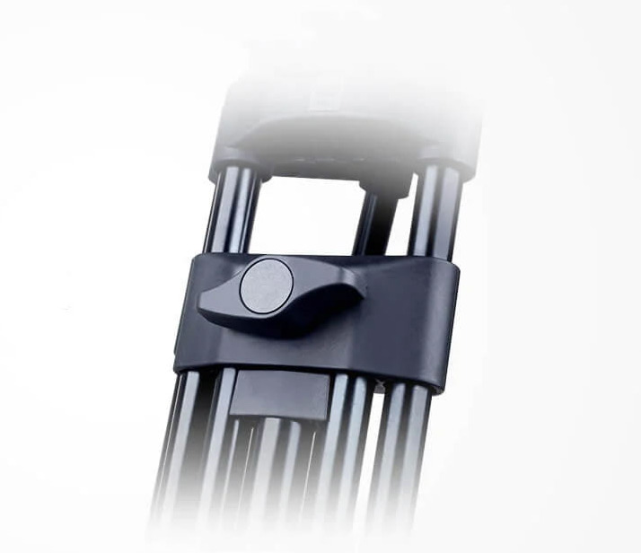 detaliu blocaje picioare sirui sh-25 sistem wing nut distantier central stabilitate