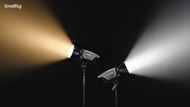 lampa led bi-color smallrig rc 350b 350w cob video light profesionala