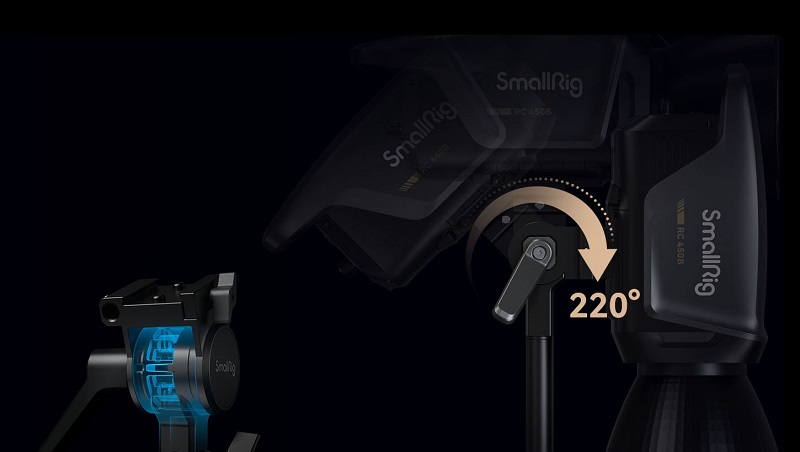 kit profesional smallrig rc 450d geanta si reflector bowens