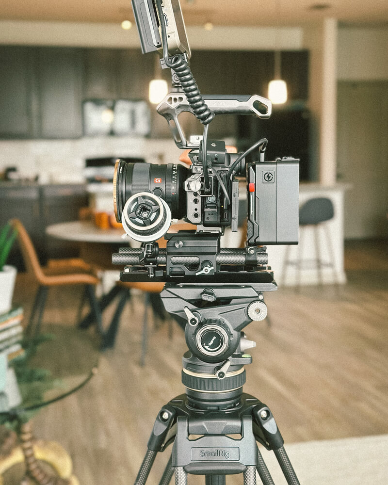 trepied carbon heavy-duty smallrig ad-120 picioare carbon spreader sol si mid-level geanta transport