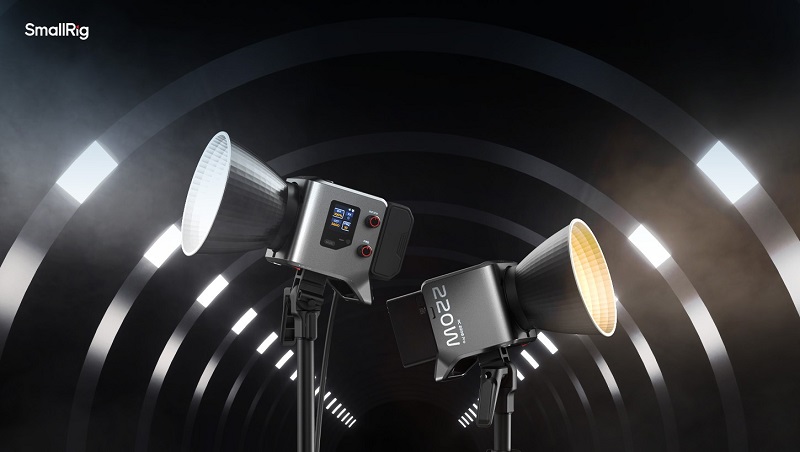 lampa led smallrig rc 220d pro 220w daylight 5600k v-mount integrat