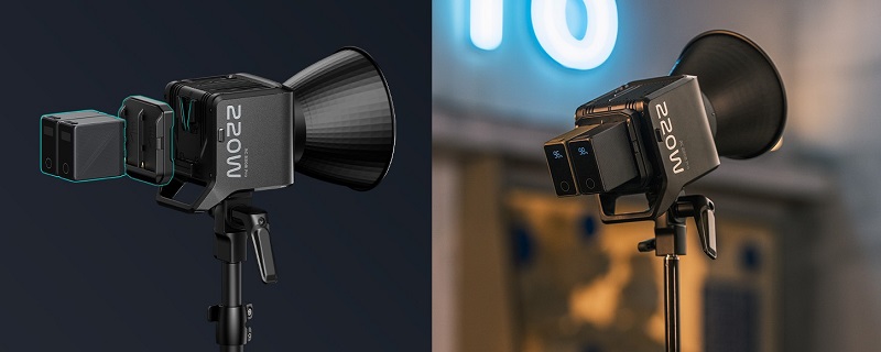 optiuni alimentare smallrig rc 220d pro v-mount si adaptor ac