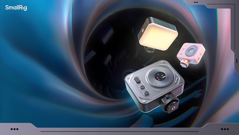 lampa mini led profesionala rgbww smallrig vibe p108 pro 4661