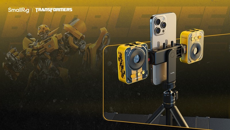 lampa mini led rgbww smallrig vibe p108 pro bumblebee edition ecran color