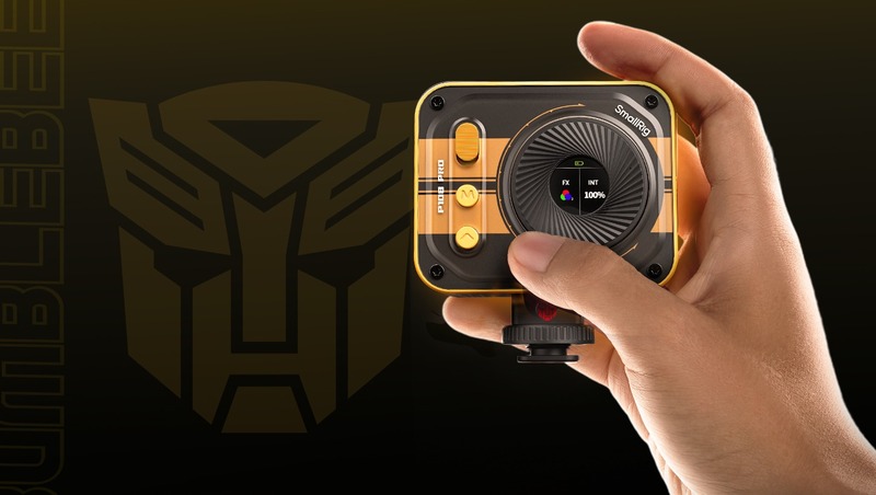 smallrig vibe p108 pro spate ecran lcd color si butoane control