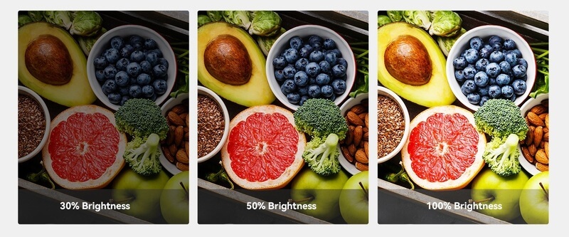 autonomie baterie 2500mah smallrig vibe p108 rgb 130 minute