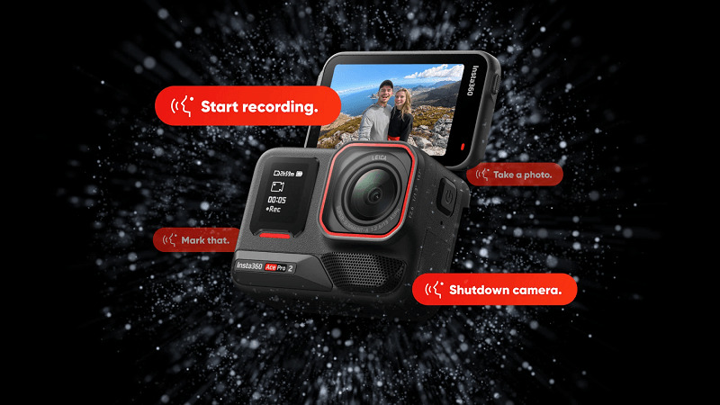 stabilizare flowstate pe 6 axe si asistent inteligent ai highlights insta360 ace pro 2