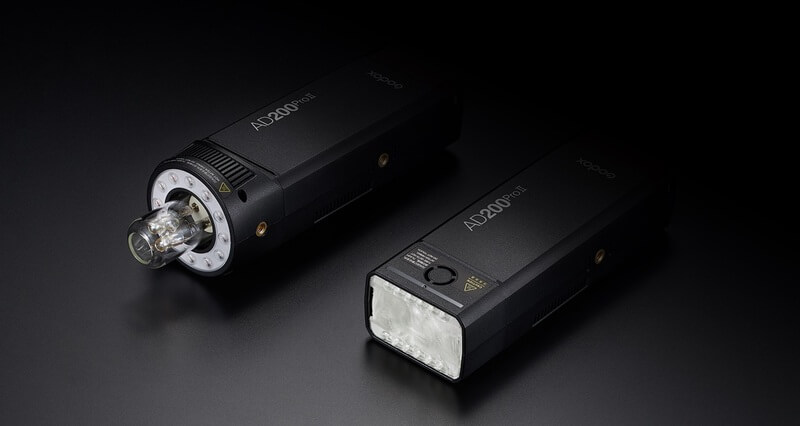 sistem capete speedlite bare bulb blit godox ad200 pro 2