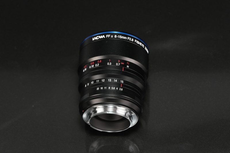 Laowa 8-15mm f/2.8 FF Zoom Fisheye, Obiectiv Fisheye, Montura Sony FE, Format Full Frame, Diafragma f/2.8