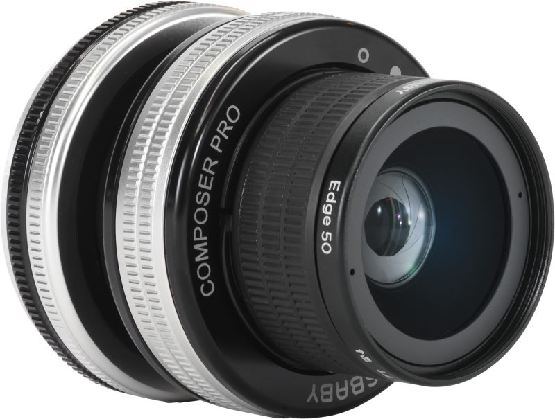 Lensbaby Composer Pro II cu Optica Edge 50, Obiectiv Tilt-Shift, Montura Fujifilm X, Focalizare Manuala