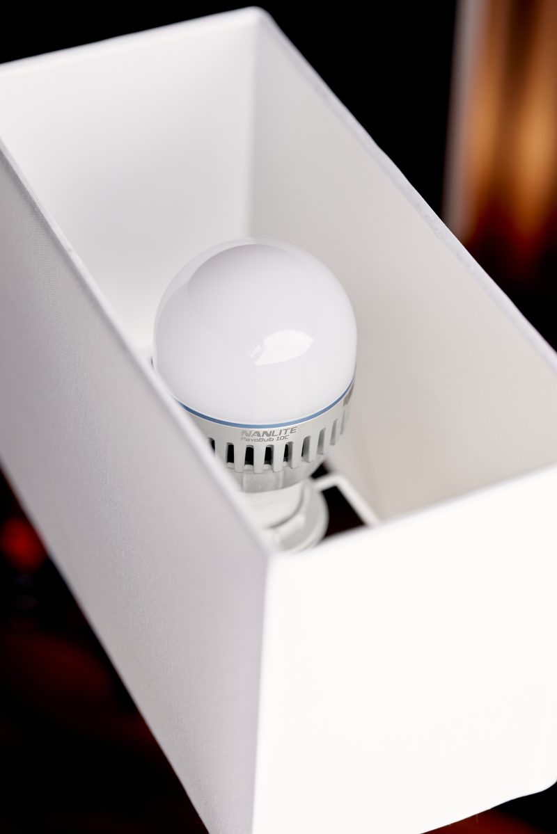 Nanlite PavoBulb 10C 4 Light Kit, Bec LED RGBWW, 170g, Control CCT/HUE, Bluetooth, DMX, Kit 4 Becuri