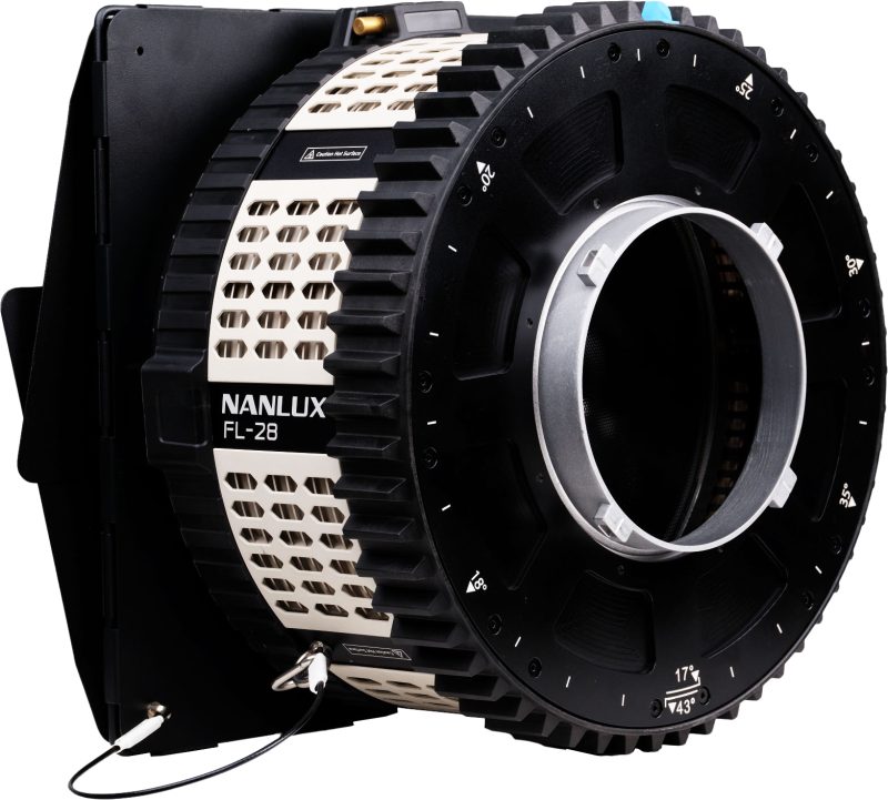 Nanlux FL-28 Lentila Fresnel pentru Evoke, Montura NL, Unghi Fascicul 17-43°, Greutate 3,86 kg