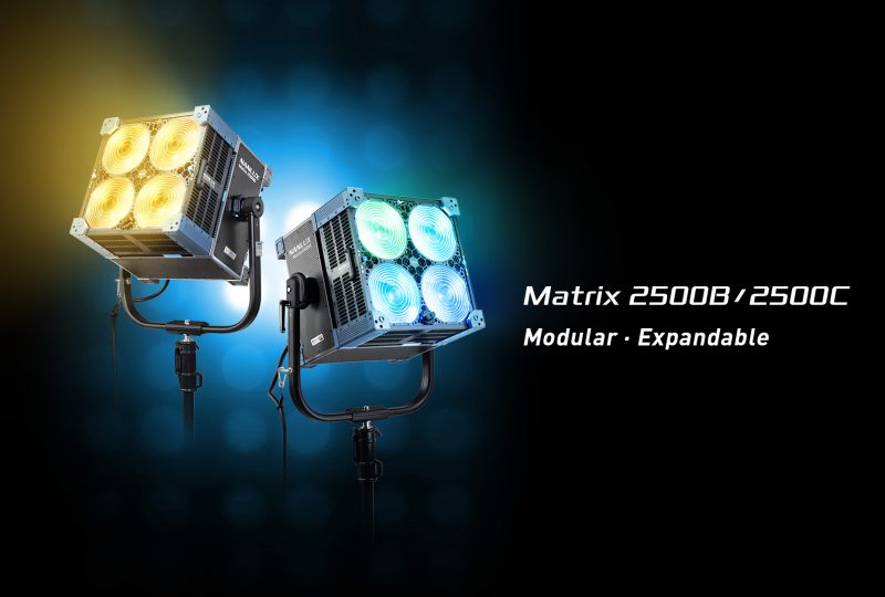 NANLUX Evoke Matrix 2500C, Spot Full-Color, 2500W, Nebula C8, CCT 1000K-20000K, Fresnel Motorizat, IP66