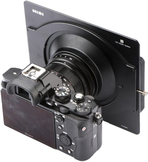 NiSi Suport Filtru 150 pentru Voigtlander 10mm f/5.6, Aluminiu Aviatic, Tine 3 Filtre, Rotire 360 Grade, Design Fara Vignetare