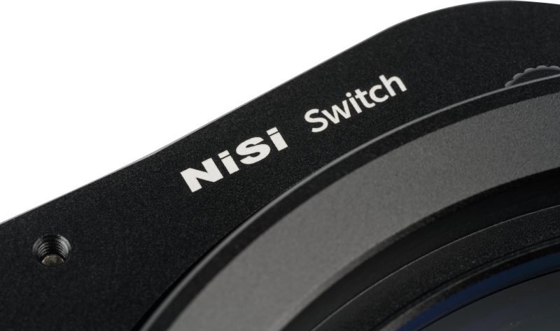 NiSi Switch FilterHolder 100mm, Suport Filtre Patrate 100mm, Rotire Independenta Doua Fante, Compatibil V6/V5 PRO/V5, 360 Grade