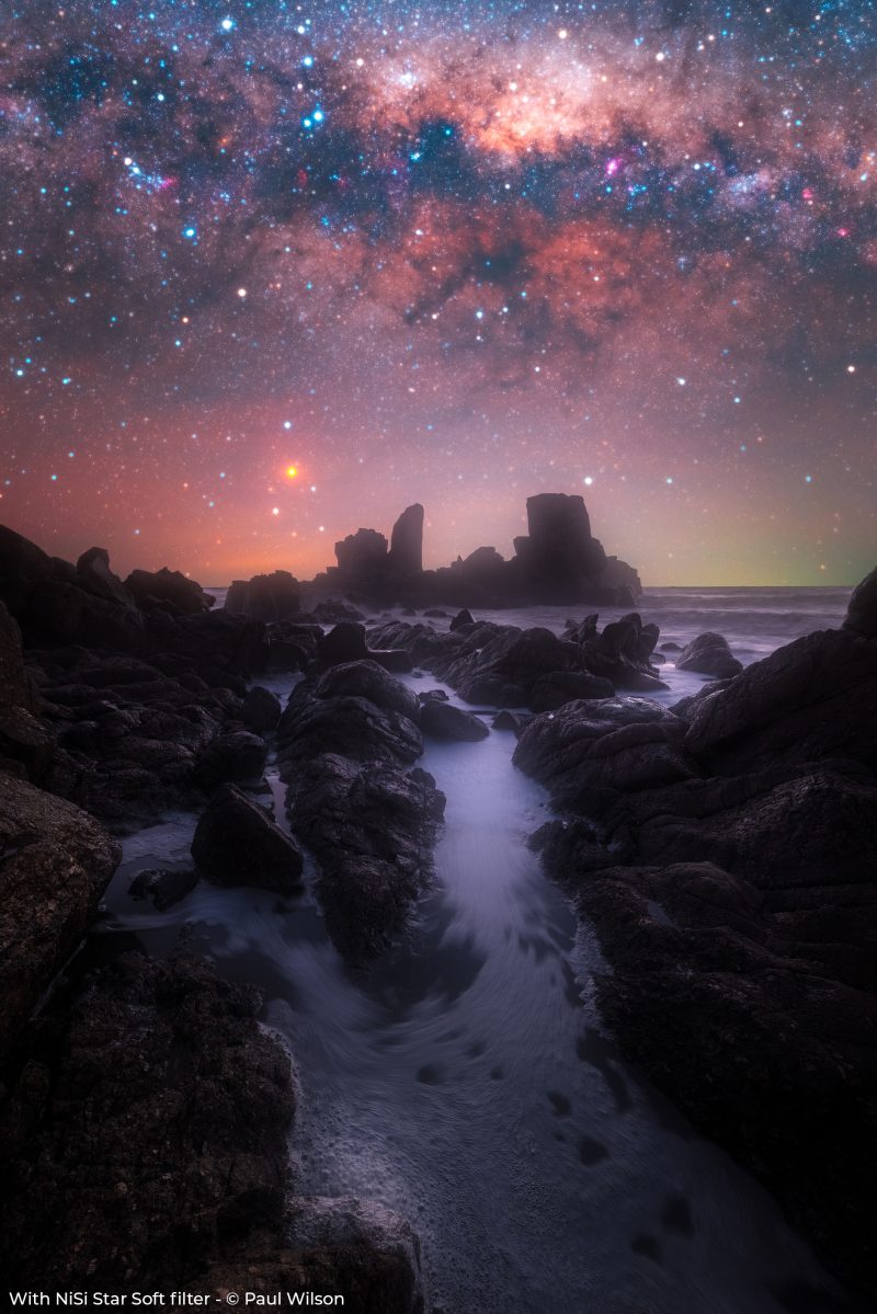 NiSi Square Filter Star Soft 100x150mm, Filtru Patrat pentru Astrofotografie, Efect Soft pe Stele, Dimensiune 100x150mm