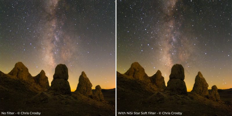 NiSi Square Filter Star Soft 150x170mm, Filtru Patrat, Astrofotografie, Efect Stele Marite