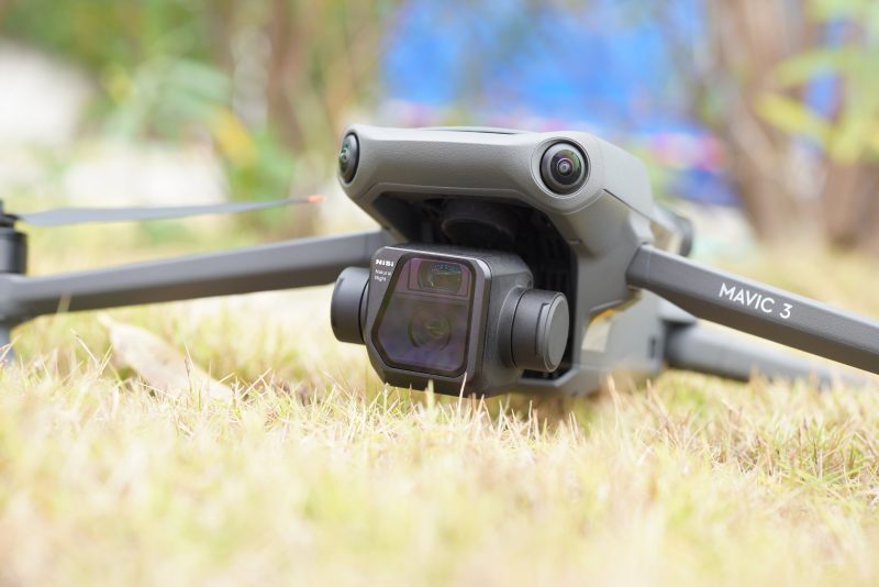 NiSi Filtru Natural Night pentru DJI Mavic 3, Sticla Optica HD, Rama Aluminiu, Strat Nano, Anti-Poluare Luminoasa