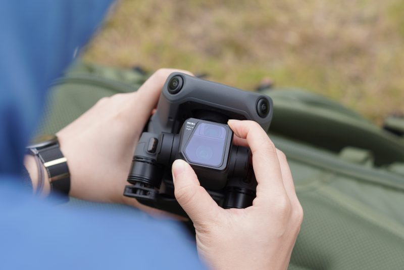NiSi Filtru Natural Night pentru DJI Mavic 3, Sticla Optica HD, Rama Aluminiu, Strat Nano, Anti-Poluare Luminoasa