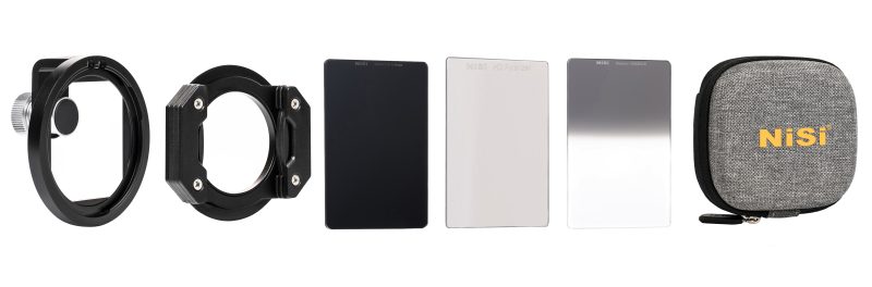 NiSi IP-A Landscape Kit pentru iPhone, Suport Filtre, Polarizator HD, Filtru GND8 3 Stop, Filtru ND64 6 Stop