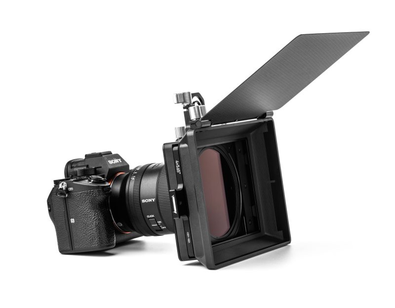 NiSi Matte Box C5 Cinema Kit, Pentru Obiective 95mm, Rame Filtru 4x5.65 si 100x100mm, Filtre ND, PL si Black Mist, Husa Inclusa