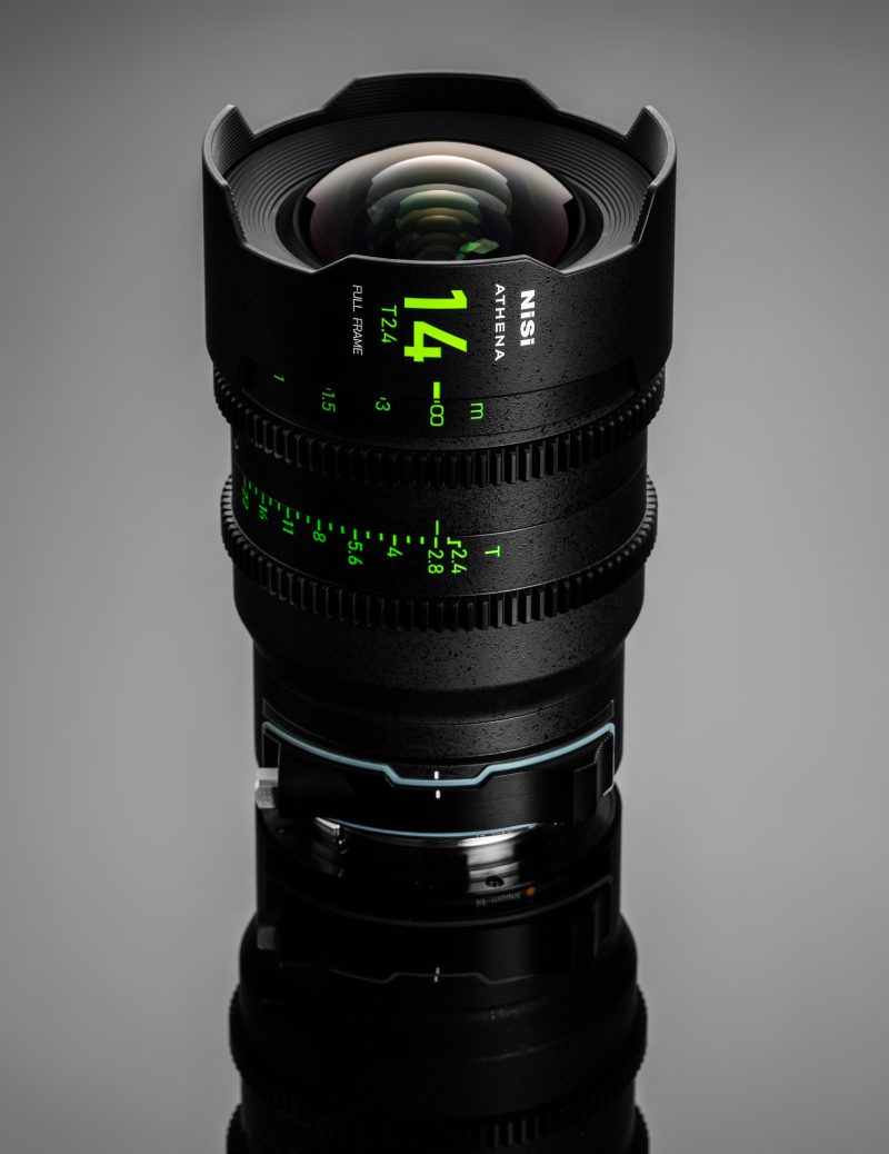 NiSi Athena Prime 35mm T1.9, Obiectiv Cine, Montura Canon RF, Cerc Imagine 46mm, Filet Filtru 77mm, Rotatie Focalizare 300 Grade