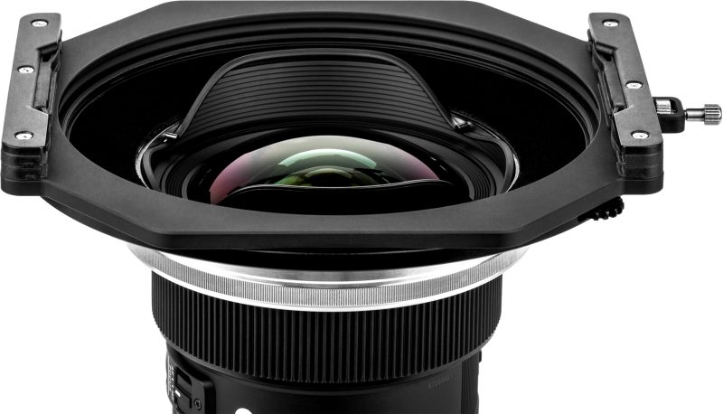 NiSi Filter Holder S6 Kit True Color, Pentru Sigma 14mm F1.4 DG DN, Sistem Filtre 150mm, Filtru Polarizator Inclus