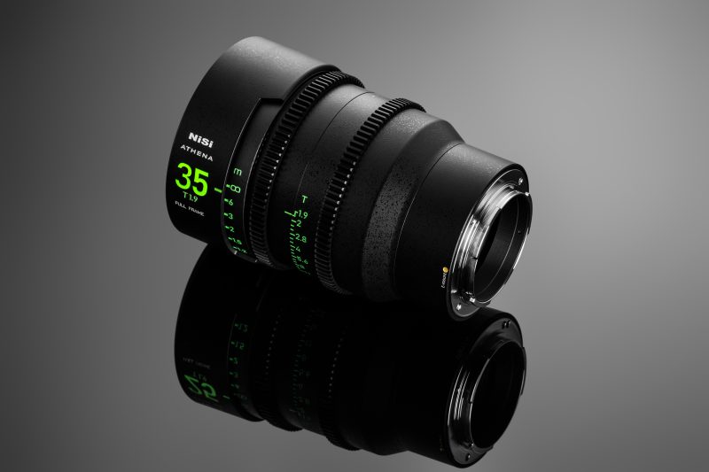 NiSi Athena Prime 85mm T1.9, Obiectiv Cine, Montura Sony E, Fara Filtru Drop-In, Cerc Imagine 46mm