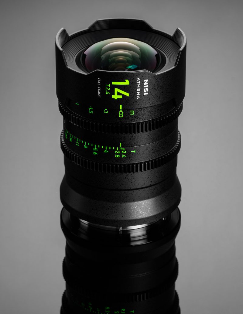 NiSi Athena Prime Set 5 Obiective Cine, Montura Fuji G-Mount, 14-85mm, T1.9-T2.4, Fara Filtru Drop-In