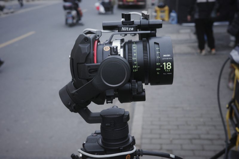 NiSi Athena Prime 40mm T1.9, Obiectiv Cine, Montura Canon RF, Diafragma T1.9, Cerc Imagine 46mm, Filet Filtru 77mm
