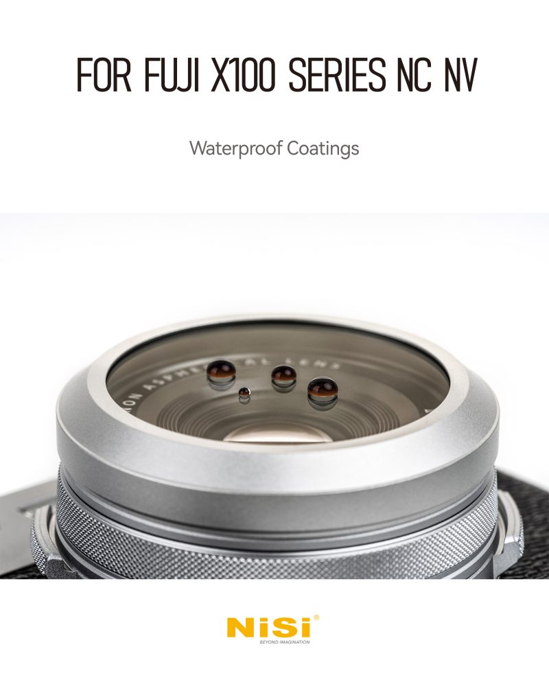 NiSi Filtru UV NC pentru Fujifilm X100VI, Silver, Nanocoating, Fara Adaptor, Compatibil X100V/X100F/X100T/X100S/X100