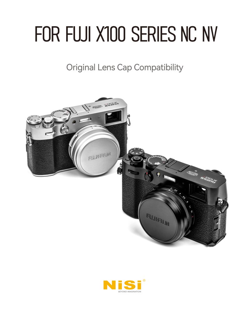 NiSi Filtru UV NC pentru Fujifilm X100VI, Silver, Nanocoating, Fara Adaptor, Compatibil X100V/X100F/X100T/X100S/X100
