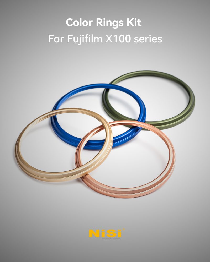 NiSi Color Rings Kit, Pentru Fujifilm X100VI, Set Inele Colorate